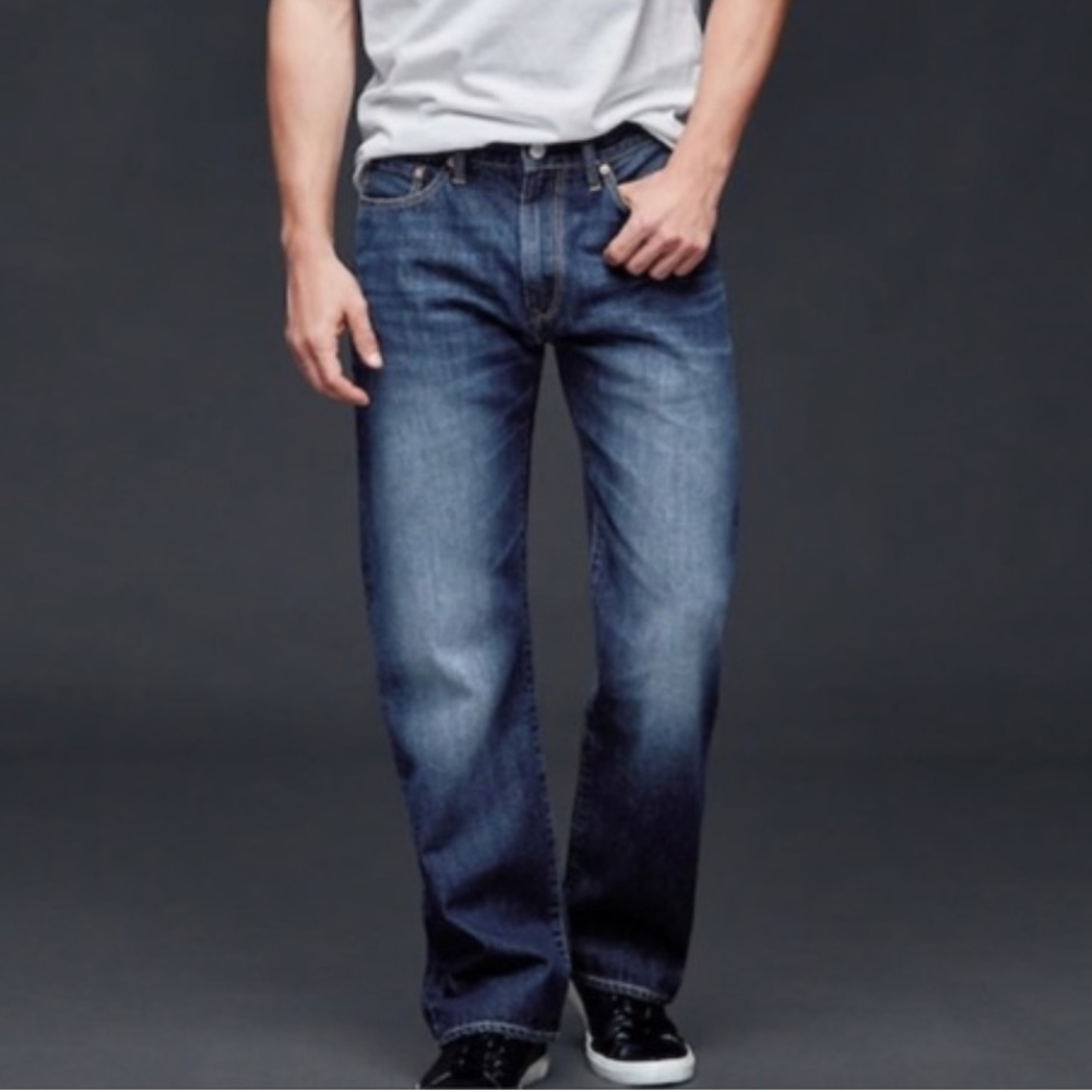 GAP 1969 Standard Fit Vintage Wash Jeans 35 x 30